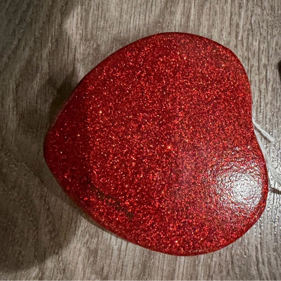 Coach Glittering Red Heart Coin Pouch - Picture 4 of 5